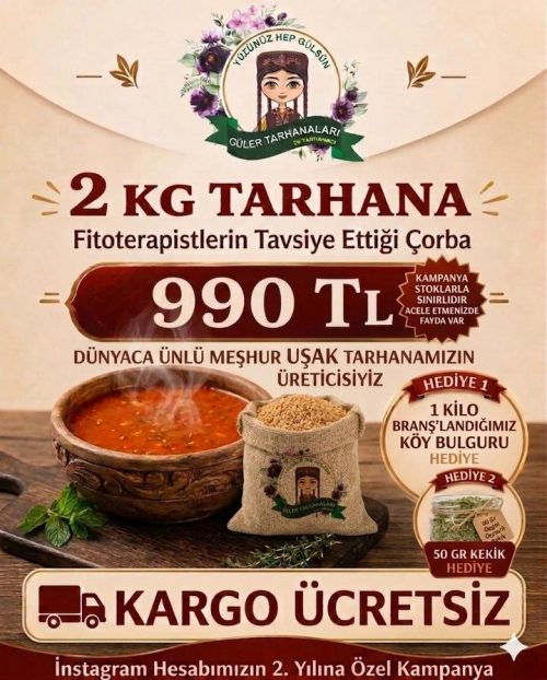 Uşak Tarhana 2 kg kampanya